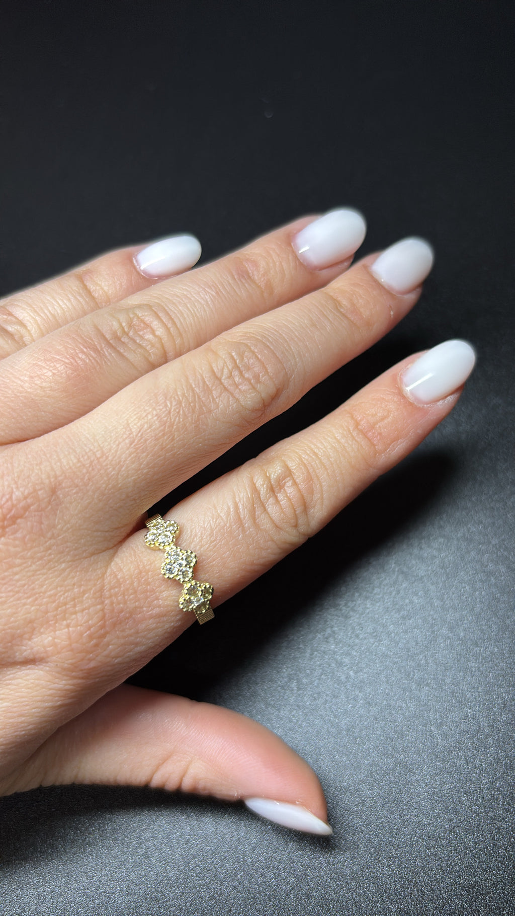 Anillo de mujer en oro 10K