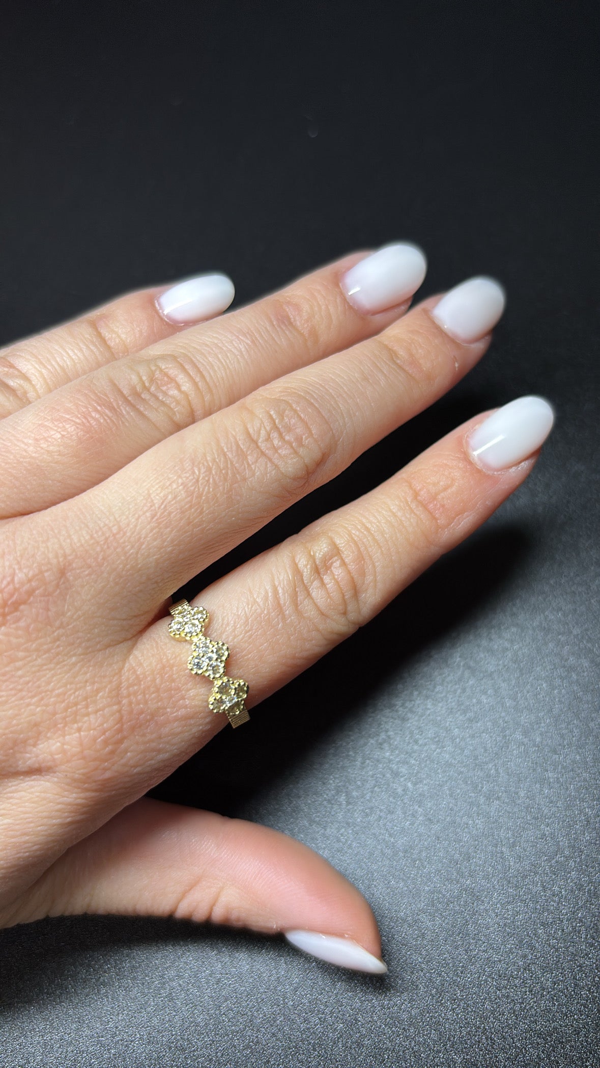 Anillo de mujer en oro 10K