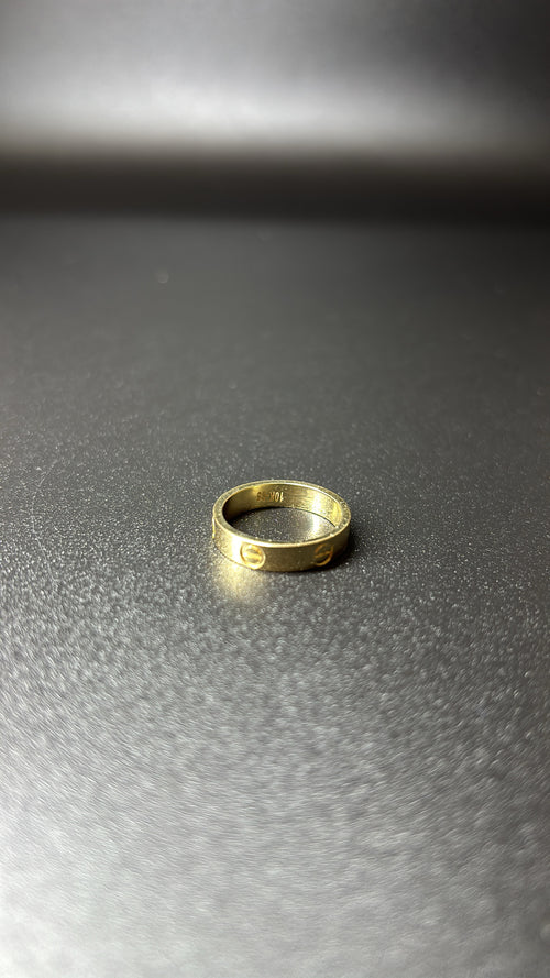Anillo Cartier en oro 10K