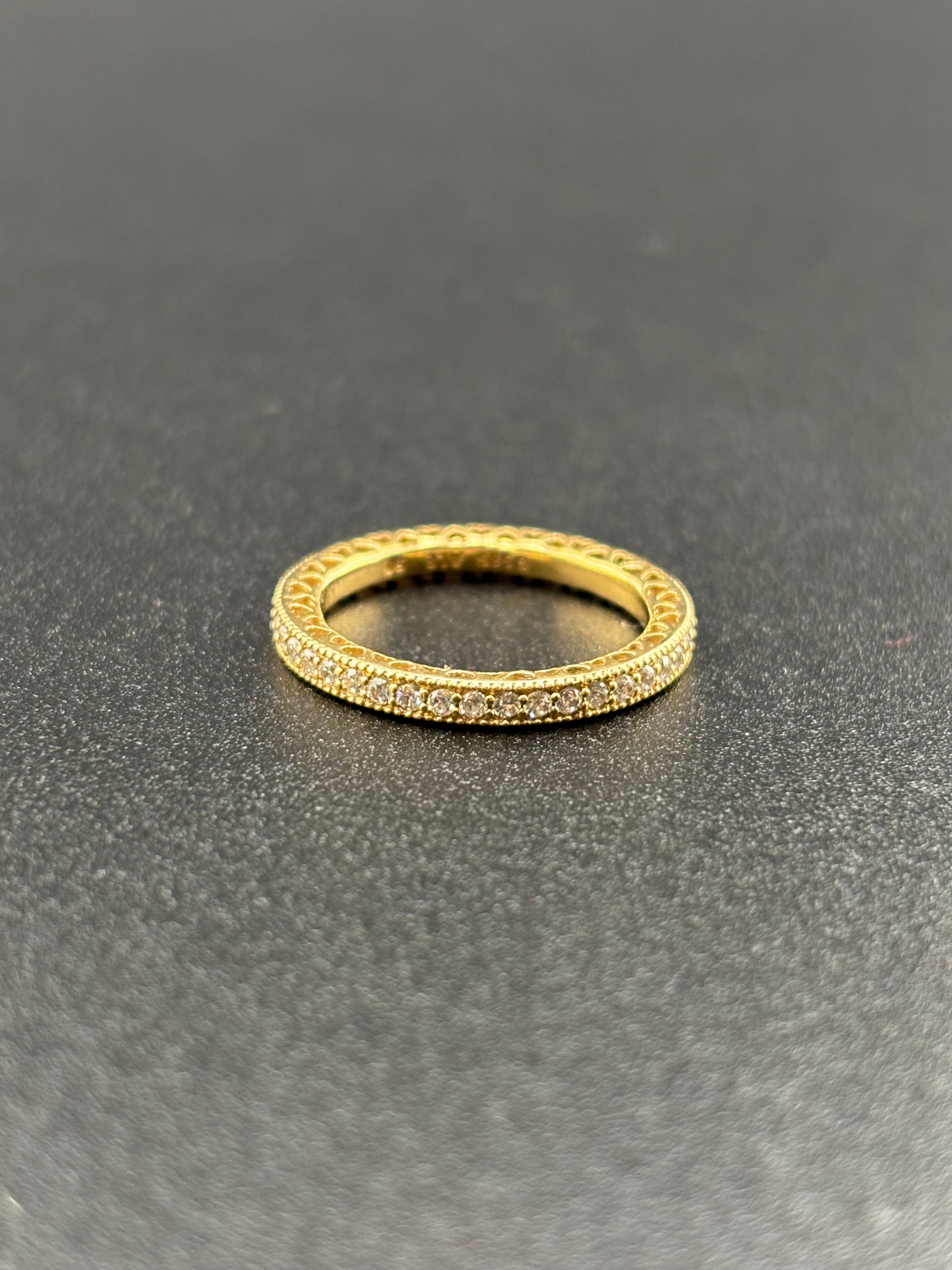 Anillo de mujer en oro 14K