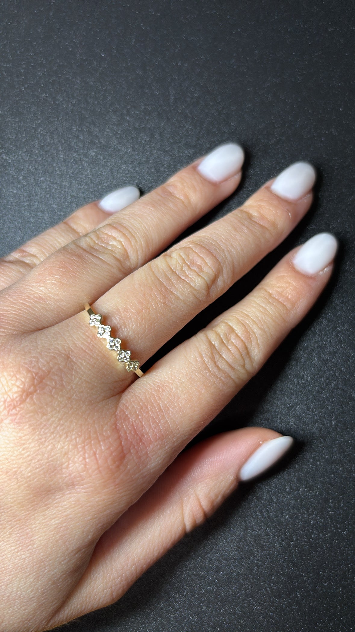 Anillo de mujer en oro 10K