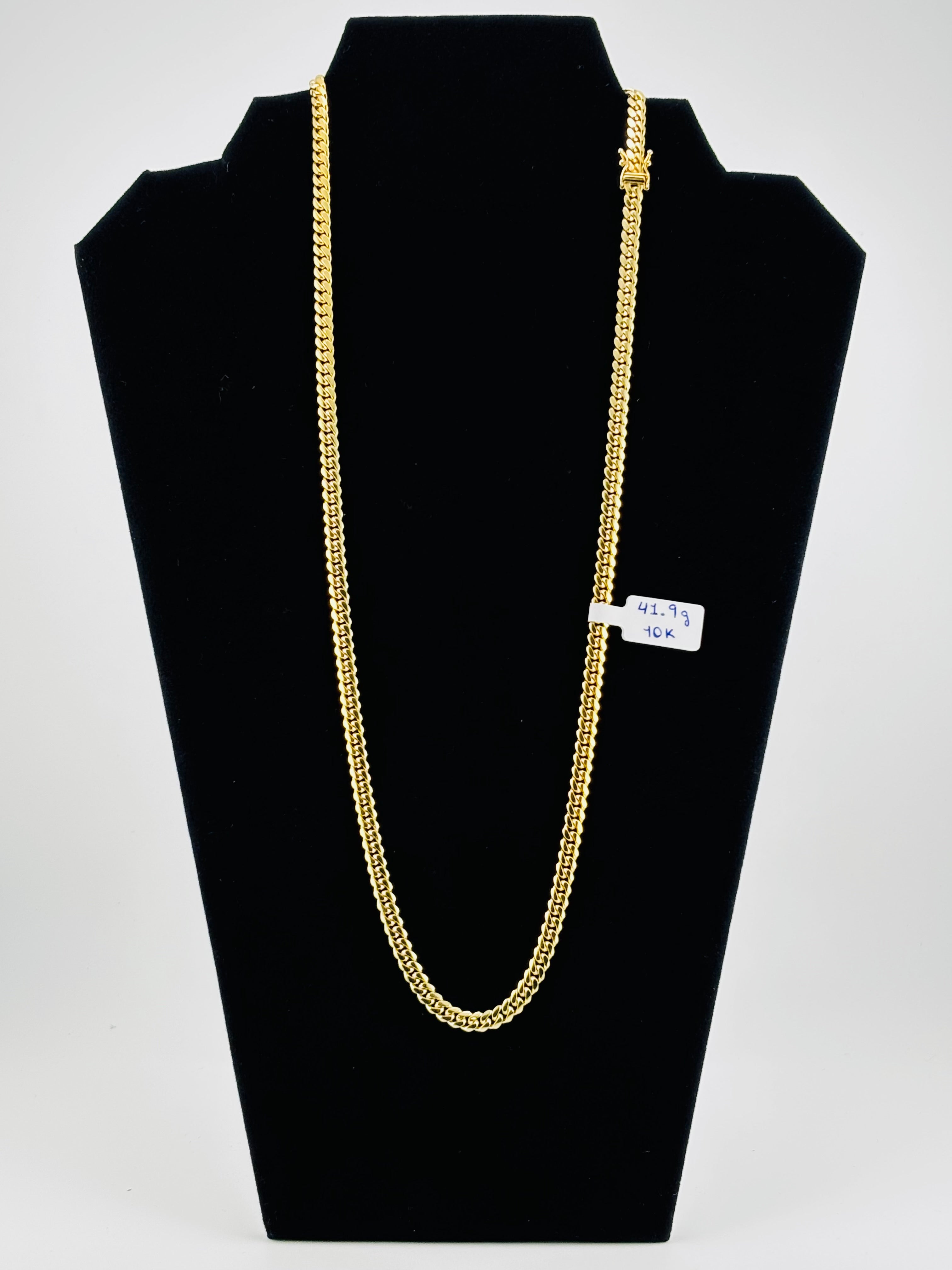 Cadenas cubanas italianas de fabrica